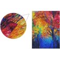 thumbnail image 3 of Autumn Landscape Fall Trees Burlap Garden Flag Double Sided,House Yard Flags,Holiday Seasonal Outdoor Decorative Flag 12x18 Gift, 3 of 6