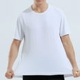 thumbnail image 4 of CaiJunJia George T Shirts for Men,Workout Shirts for Men Short Sleeve Quick Dry Athletic Gym Active T Shirt 2024 Spring Summer Moisture Wicking Tops, 4 of 5