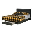 thumbnail image 4 of South Shore Furniture Holland Bed and Headboard Set, Gray Oak, 4 of 9