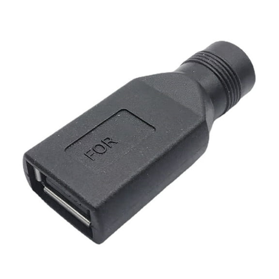USB to DC5521 Power Adapter Male/Female to Female Charging Converter Connector for Laptops Notebook Power Supply