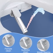 Kerde Smart Electronic Bidet Toilet Seat with Heated Seat and Dryer, Elongated White