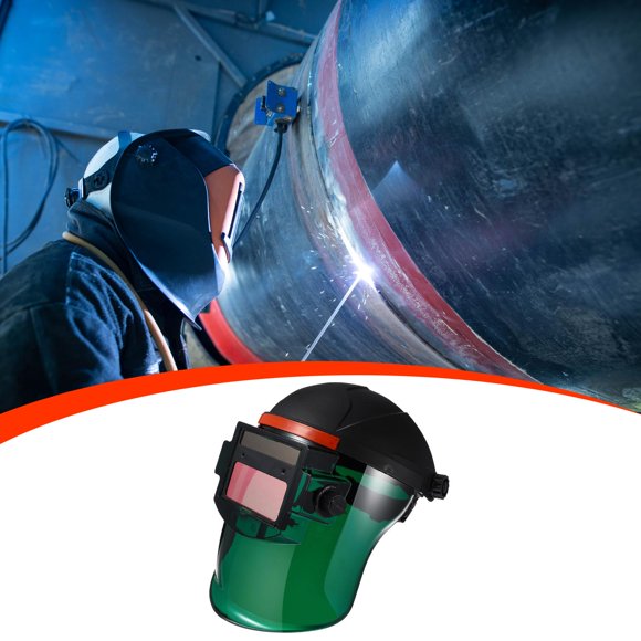 Casco protector de soldadura con oscurecimiento automático, práctico accesorio de soldadura, multiusos, antideslumbrante, portátil, solar, recargable