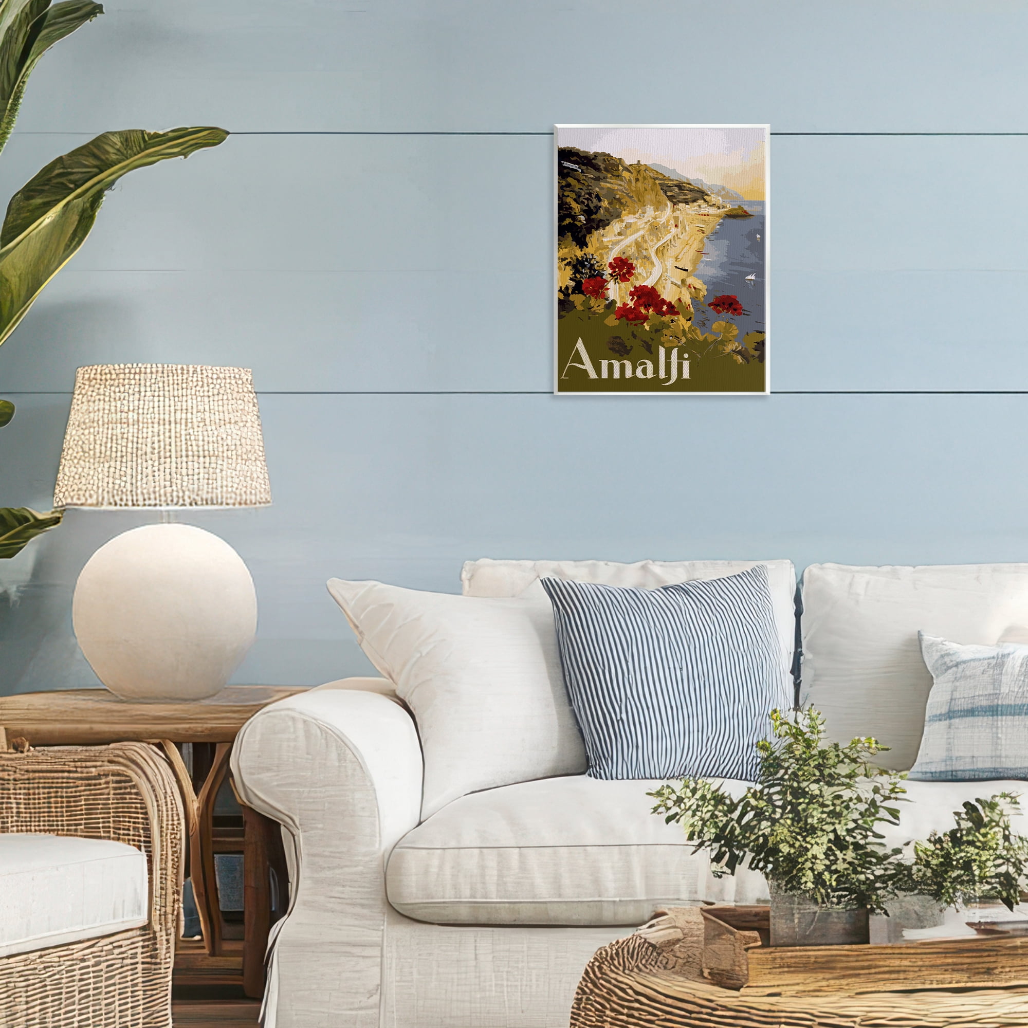 Stupell Industries Picturesque Amalfi Coast Wall Plaque Art, design by Lil' Rue