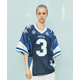 thumbnail image 4 of Camiseta de manga corta estilo hip hop estilo retro americano Y2K, diseño de calle alta, holgada, informal, deportiva, con mangas en los hombros, para verano, 4 of 5