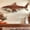 3mm, variant on Rustic Wooden Shark Wall Decor Ocean Fish Wall Hanging Sculpture Coastal Beach Style Wall Art for Bedroom Living Room