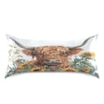 thumbnail image 5 of Satin Pillowcase Home Luxury Envelope Pillowcases Soft And Smooth A Highland Cow, 5 of 6