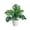 Green A, variant on Realistic Monstera Foliage Bonsai With Pot, Lifelike Faux Foliage Desktop Ornament, Minimalist Indoor Decor for Living Room, Office Desktop and Bedroom Space Embellishment