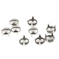 thumbnail image 3 of veasfak 100Pcs Round Dome Rivet Studs Spots for Clothing Hat Bag Craft, 3 of 8