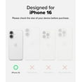 thumbnail image 2 of XUCP-Fusion Magnetic for iPhone 16 Case, [Compatible with MagSafe] Transparent Shockproof Anti-Scratch TPU Bumper Protective Phone Cover for Magnetic Charger/Accessories - Clear, 2 of 4