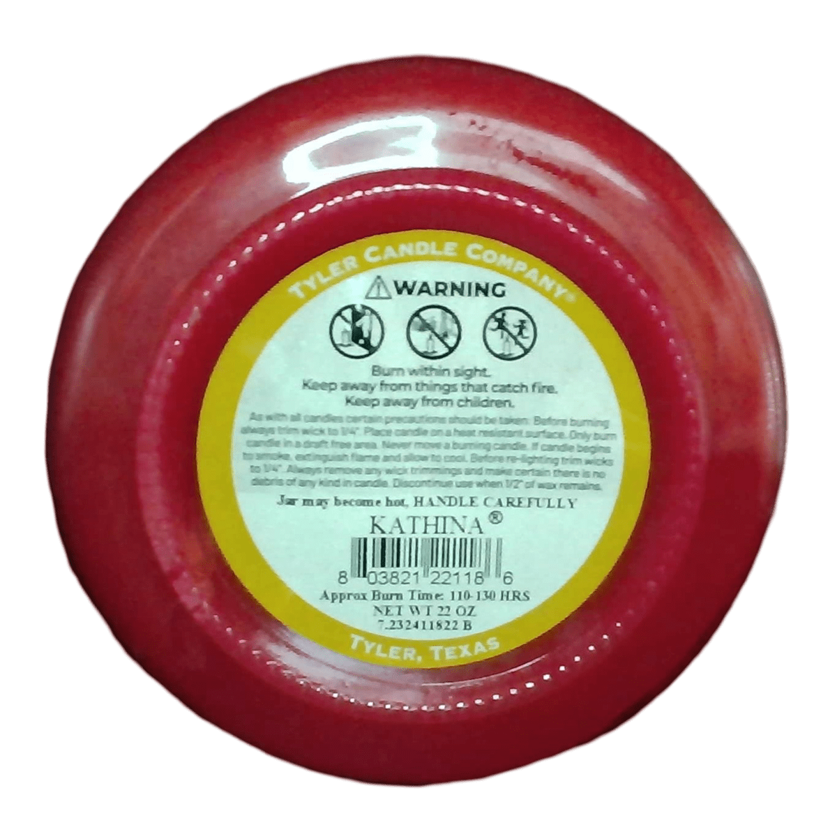 Tyler Candle Company - Kathina - 22oz jar candle - with Tyler matches