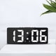 thumbnail image 2 of Reloj de pared digital inteligente grande Control de aplicación Hora/Fecha/Activación de sonido y función de cuenta regresiva Brillo continuo y volumen Despertador con función de repetición - Concha n, 2 of 4