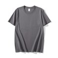 thumbnail image 1 of Camiseta de algodón para hombre, camisa de manga corta de Color puro, ropa de verano, 2021, 1 of 4
