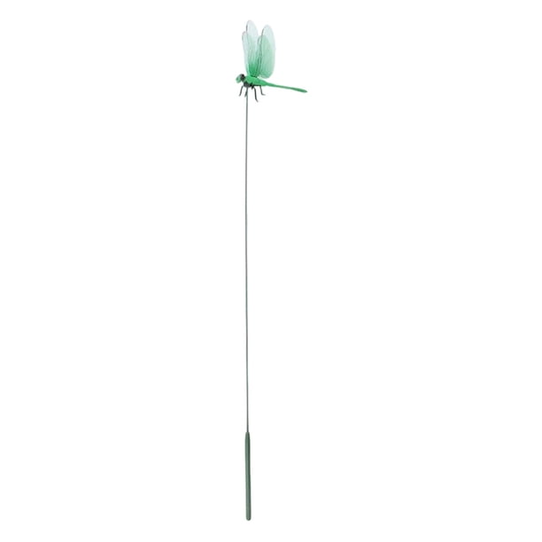 Repelente de insectos simulado con clip para tábanos. Clip de libélula falsa para sombrero o mochila. Señuelo de insectos realista para exteriores, ideal para senderismo, pesca, camping y jardinería.