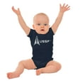 thumbnail image 3 of Space Force Logo US Military USSF Romper Boys or Girls Infant Baby Brisco Brands 12M, 3 of 7