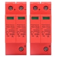 thumbnail image 2 of 2Pcs 2P  Protective Devices Rail Installation Protective Arrester Device With Remote  DC Photovoltaic Arrester, 2 of 8