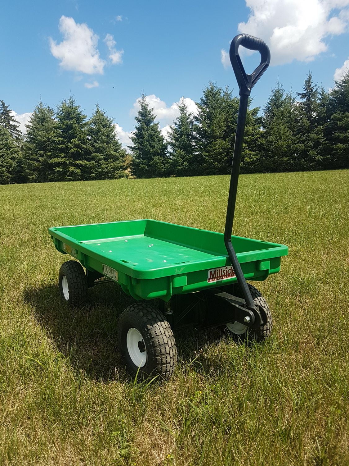 Millside chariot sans rebord 20 po x 40 po pour le jardin