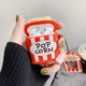 thumbnail image 2 of Funda para Airpods de palomitas de maíz para Airpods 1 y 2, lindo personaje de dibujos animados divertido en 3D, funda catalizadora de silicona suave, diseño de llavero divertido, estuches de moda para niñas, niños, adolescentes, Airpods-palomitas de maíz- Sailing Electrónica, 2 of 5
