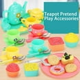 thumbnail image 2 of Dosaele Teapot Role Play Toy 1 Set Pretend Play Toys Rich Accessories Hand-on Ability Color Cognition Simulation Scenarios Pretend Play Accessories Child, 2 of 9
