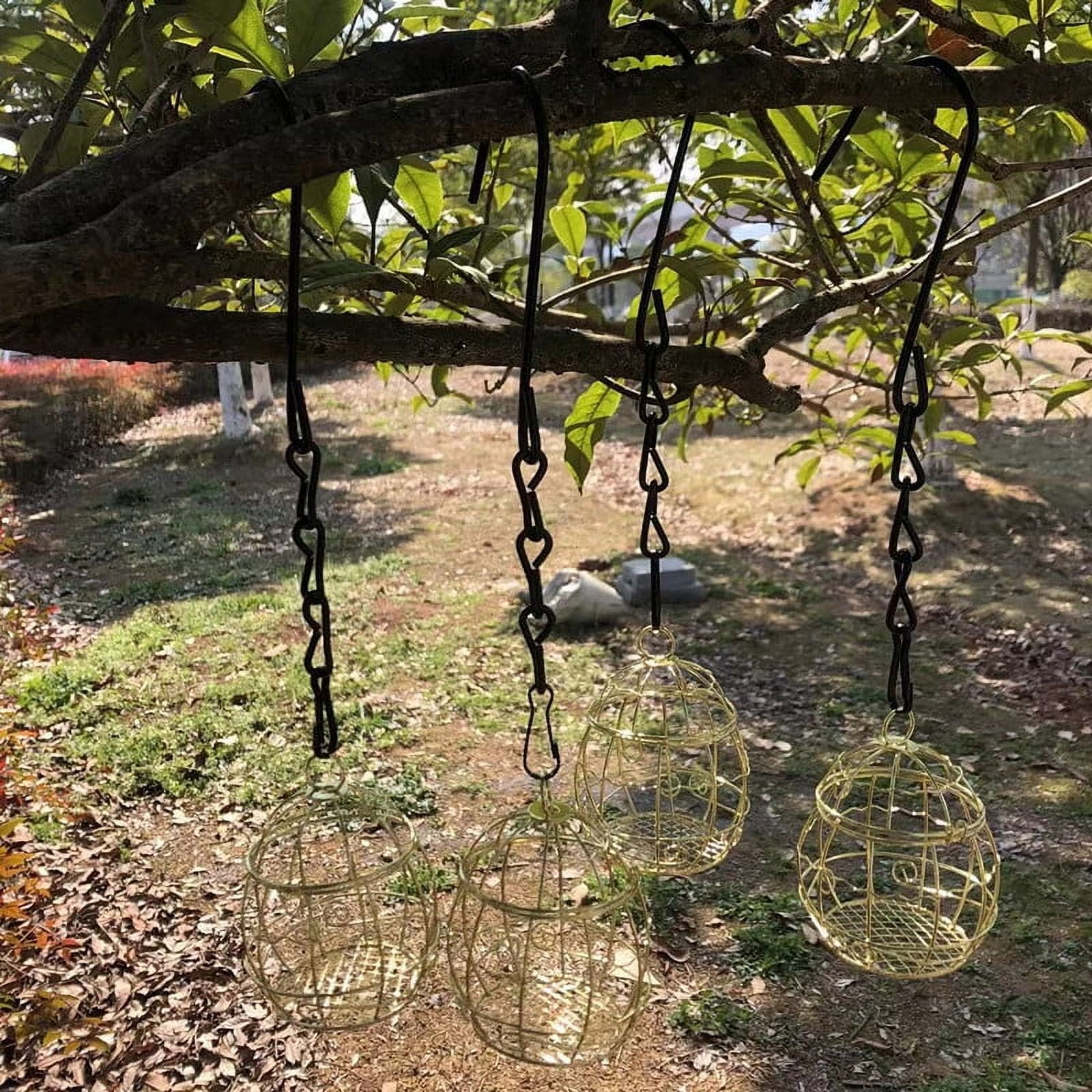 Holiday Decorations Specials Outdoor Birdcage Bird Feeder Spring Hanging Bird Feeder Garden Yard Feeder 2pcs