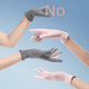 thumbnail image 4 of Guantes de seda de hielo con protección solar para mujer, guantes cortos de verano anti-ultravioleta, sensación fresca, antideslizantes, transpirables, primavera y verano, 4 of 5