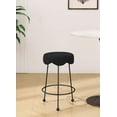 thumbnail image 3 of Tabouret de comptoir en tissu Fleur Boucle, 3 of 12