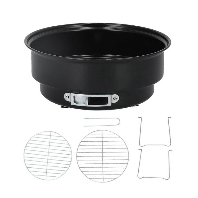 Mini barbecue rond portable au charbon de bois pour la maison, la cuisine, le barbecue, le pique-nique et le camping