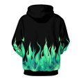 thumbnail image 4 of Sexlip Novelty Hoodies for Women 3D Printed Graphics Fleece Pullover Sweatshirts With Pockets Green S, 4 of 8