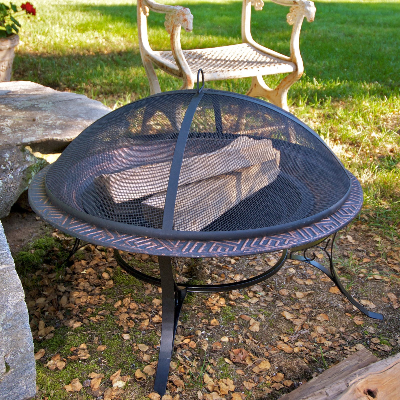 Good Directions 30 Um Fire Pit With Spark Screen Good Directions 30 Um Fire Pit With Spark Screen Com