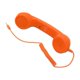 thumbnail image 1 of Cateissary Auricular de teléfono Moda Con estilo Cómodo Auricular Receptor Clásico Con cable Universal Receptores de teléfono Altavoz móvil Videojuegos y accesorios Naranja, 1 of 6