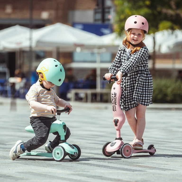 Open Box Scoot & Ride 2-in-1 Ride-On & Stand Kids Scooter, Ages 1