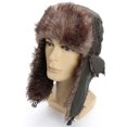 thumbnail image 1 of Gorro de invierno Keep Warm Unisex Winter Trapper Aviator Trooper Orejeras, Gorro de esquí y (Verde), 1 of 2