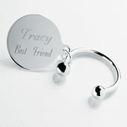 Personalized Round Keychain - Horse Shoe Key Chain