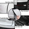 thumbnail image 5 of Car Door Edge Guards, Scratch Cover Sill Protector Bumper Protector 5D Carbon Fiber Car Wrap Film Automotive Self-Adhesive Anti-Collision Film Fits for Most Cars, 5 of 5