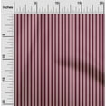 thumbnail image 2 of oneOone Cotton Poplin Twill Maroon Fabric Stripes Diy Clothing Quilting Fabric Print Fabric By Yard 56 Inch Wide, 2 of 5