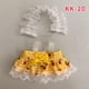 thumbnail image 3 of Vestido Lolita de algodón para muñeca, falda pequeña para muñeca de pato enfadado, ropa de cambio, lindo y dulce, 20cm, 3 of 5