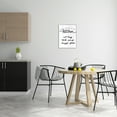 thumbnail image 2 of Stupell Home Décor Industries Kitchen Gathering Sign Minimal Sit Talk Laugh Phrase, 16 x 20, Designed by Daphne Polselli, 2 of 7