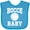Turquoise, variant on Inktastic Bocce Baby Boys or Girls Baby Bib
