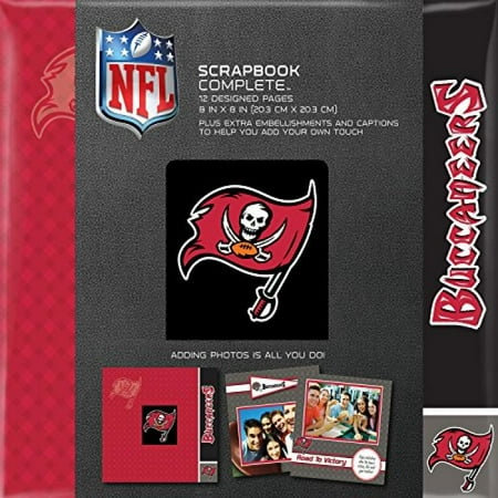 C.R. Gibson Scrapbook Complete Kit, Small, Tampa Bay Buccaneers (N878426M)