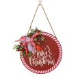 thumbnail image 5 of Adornos navideños Decoración creativa para puerta de entrada Corona colgante Número de puerta Colgante para jardín, 5 of 5