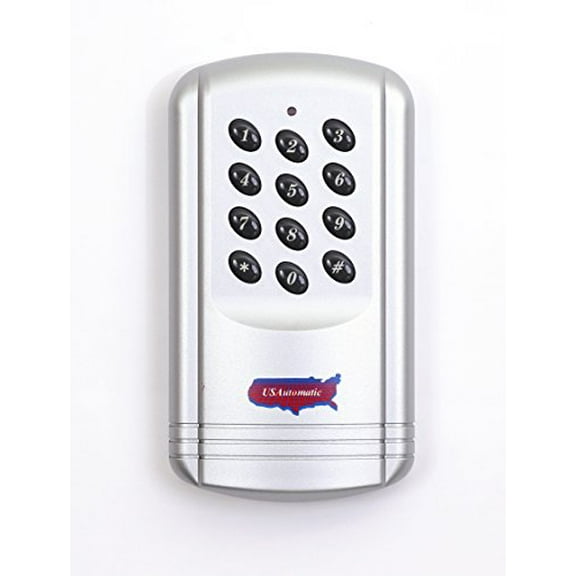 USAutomatic 050520 Wireless Keypad for Sentry Gate Openers, Silver