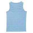 thumbnail image 6 of Miutii Kids Boys Girls Sleeveless Vest Tank Basketball Tops Crew Neck Fitted Quick-Drying Breathable Sky Blue XXS, 6 of 9