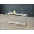 thumbnail image 3 of Table console Marzanna, acrylique/or, 3 of 3