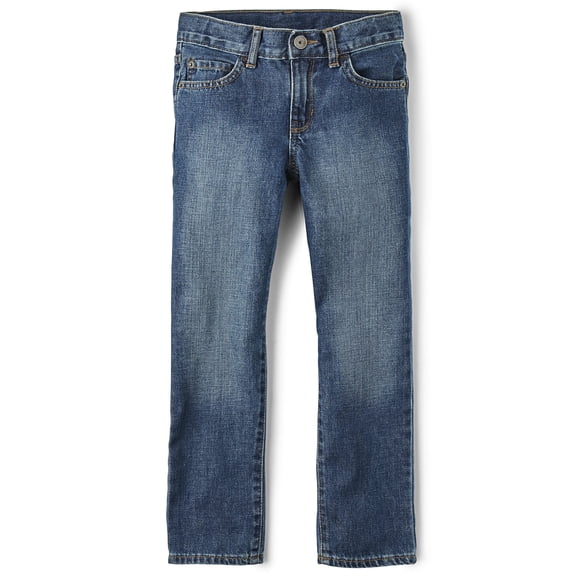 Vaqueros The Children's Place Basic Bootcut 5S Med Indigo para niños