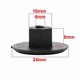 thumbnail image 2 of 10/20 pcs 4mm Plastic Fastener Nut Fender Mud Flap Splash Guard Wheel Arch Bumper Panel Retainer Clip Rivet for Mercedes Benz, 2 of 4