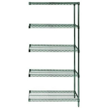 

21 Deep x 60 Wide x 63 High 5 Tier Freezer Add-On Shelving Unit