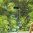 thumbnail image 2 of Hummingbird Feeder Hanging Type New Charming Wind Chimes Hummingbird Feeders Blue, 2 of 9
