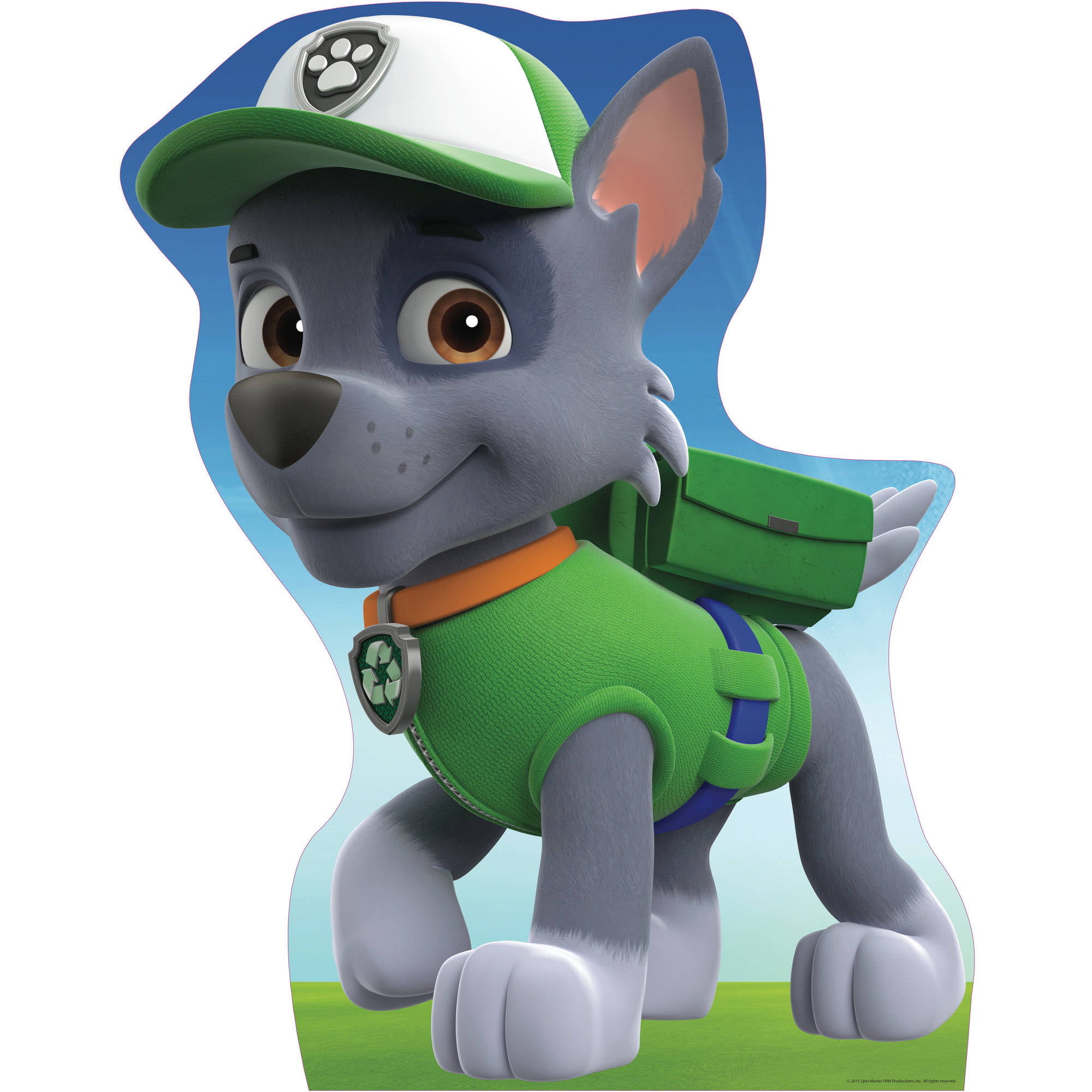 Shindigz This Paw Patrol Rocky Standee features a Gray&am...