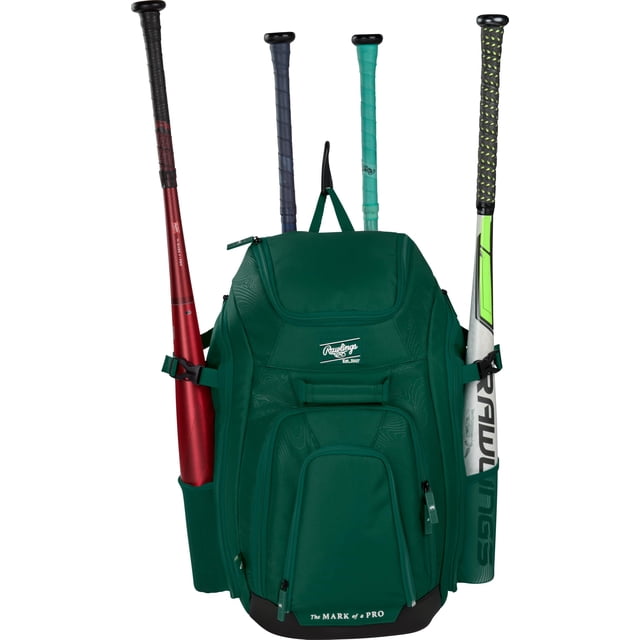 Rawlings | Mochila de Jugador LEGION 2.0 | Béisbol/Softbol | VERDE OSCURO