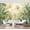 Color 2, variant on Wall Mural Peel and Stick Vibrant Tropical Peacock Exotic Flowers Palm Trees Self-Adhesive Wallpaper Removable Wall Decal Wall Sticker Home Decor for Living Room Bedroom 100"x144"