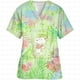thumbnail image 4 of Uniforme de trabajo de enfermera de hospital clínico Camiseta con estampado de Snoopy Camiseta de mujer con cuello en V y bolsillo Uniformes médicos Camisetas de enfermería Ropa de trabajo, 4 of 5